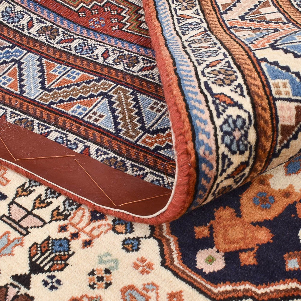 Gabbeh-tæppe - Kashkuli Persisk - 209 x 150 cm - beige