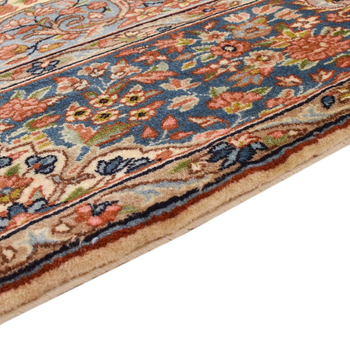 Persisk tæppe - Royal - 235 x 148 cm - mørk beige