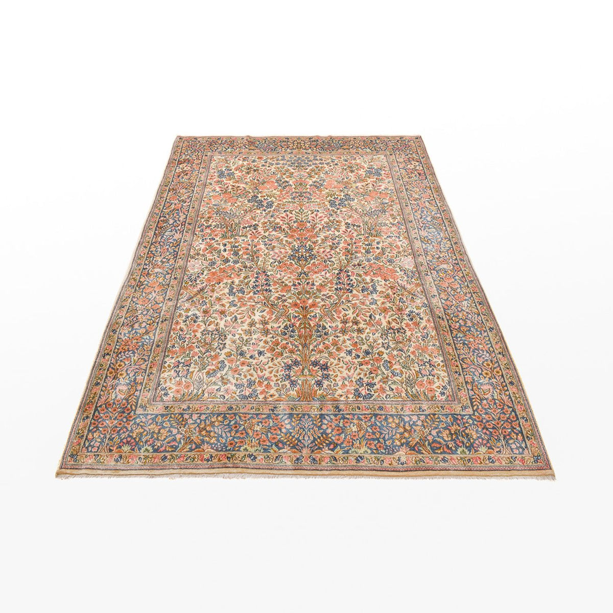 Persisk tæppe - Royal - 275 x 177 cm - mørk beige