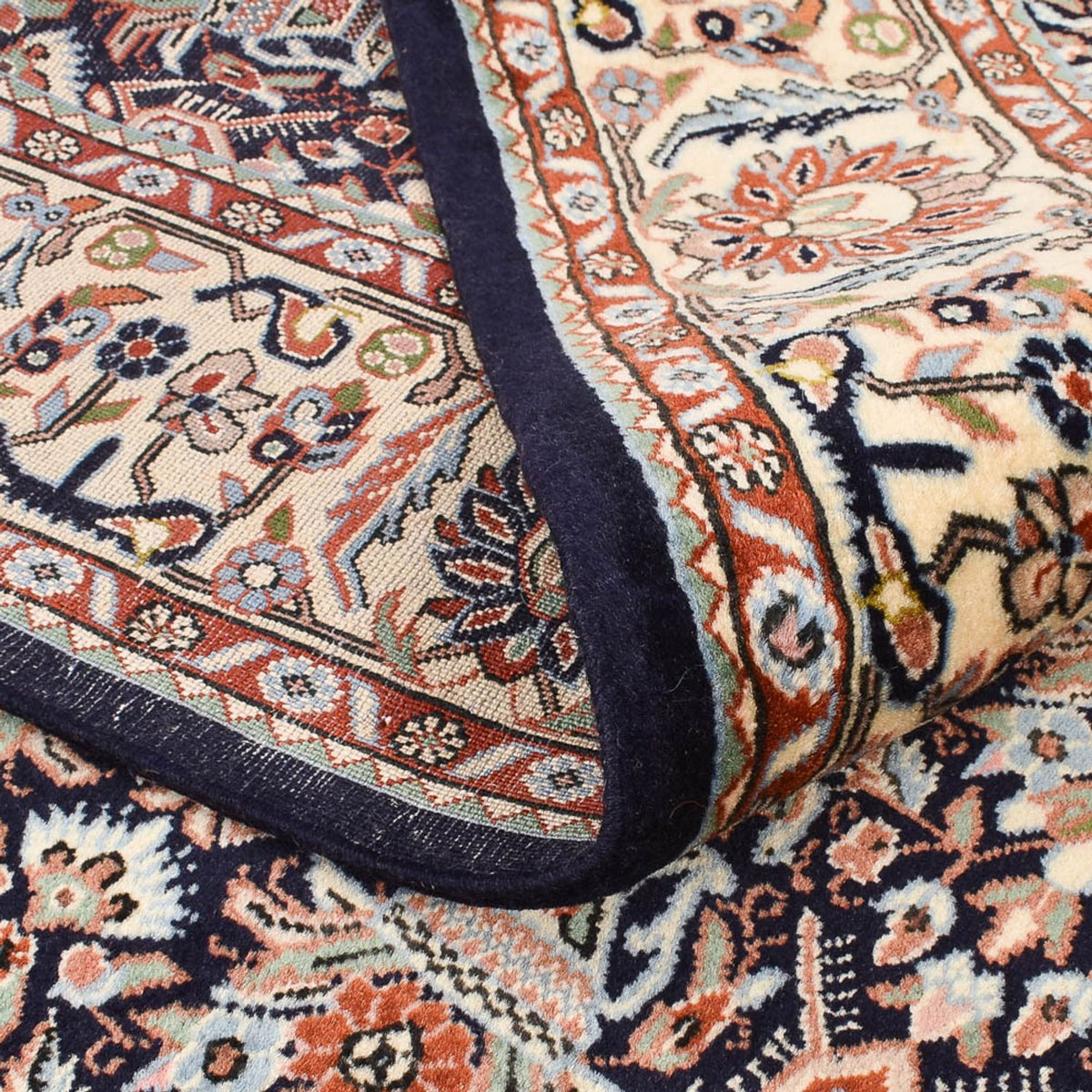 Gabbeh-tæppe - Kashkuli Persisk - 210 x 139 cm - mørk beige