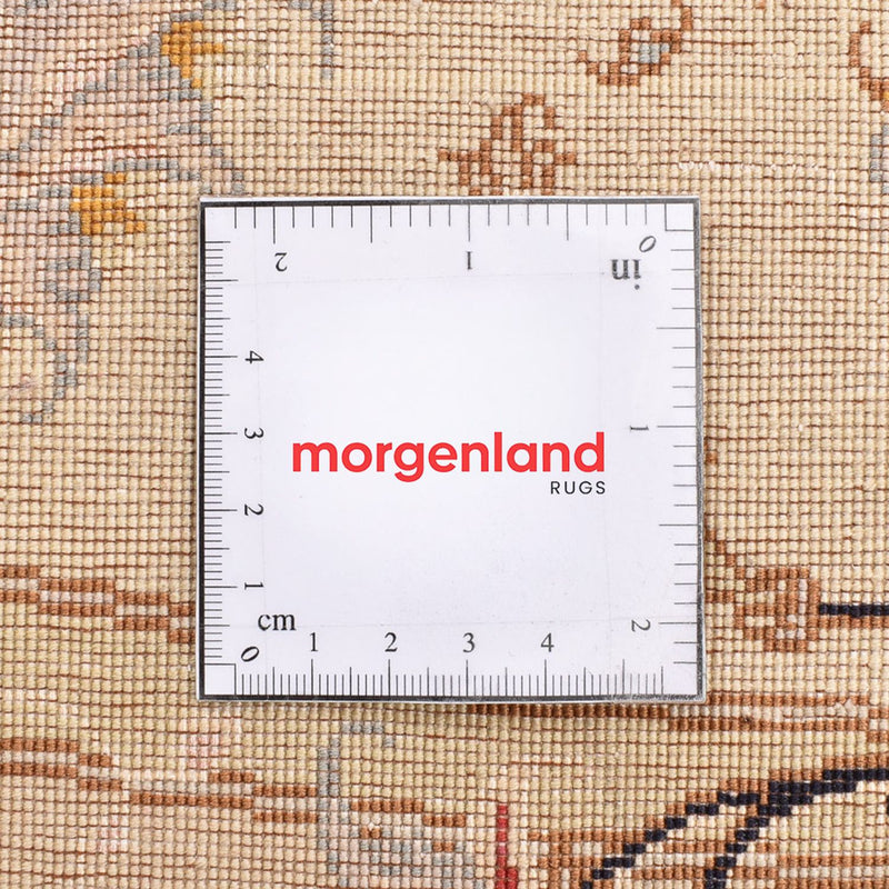 Persisk tæppe - Tabriz - Royal rundt  - 200 x 200 cm - rød