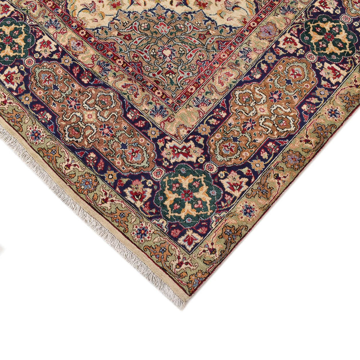 Persisk tæppe - Tabriz - Royal - 336 x 235 cm - beige