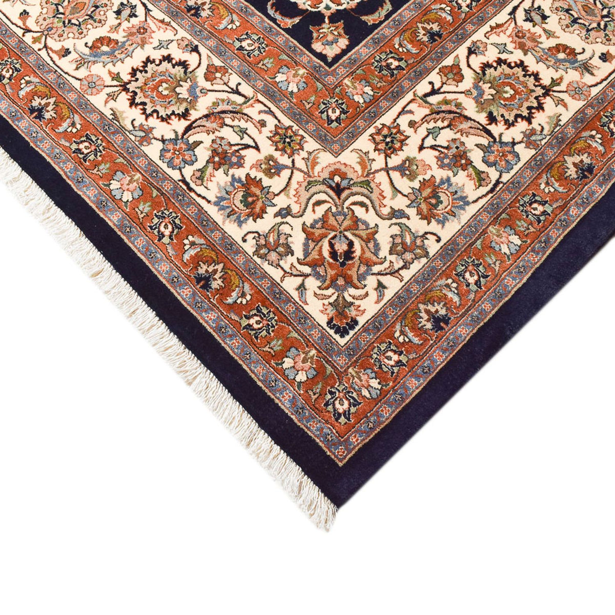 Persisk tæppe - Classic - Royal - 390 x 295 cm - mørkeblå