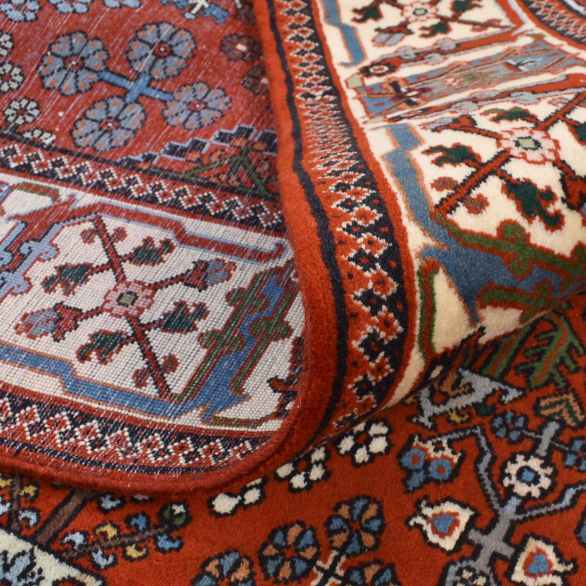 Gabbeh-tæppe - Kashkuli Persisk - 205 x 133 cm - rød