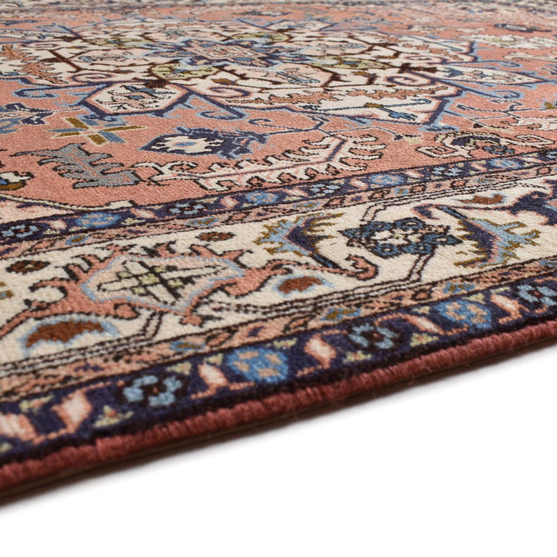 Persisk tæppe - Nomadisk - 209 x 143 cm - lysrød