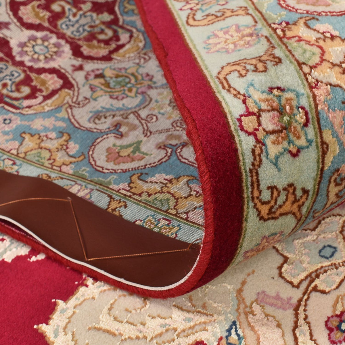 Persisk tæppe - Tabriz - Royal - 310 x 204 cm - rød