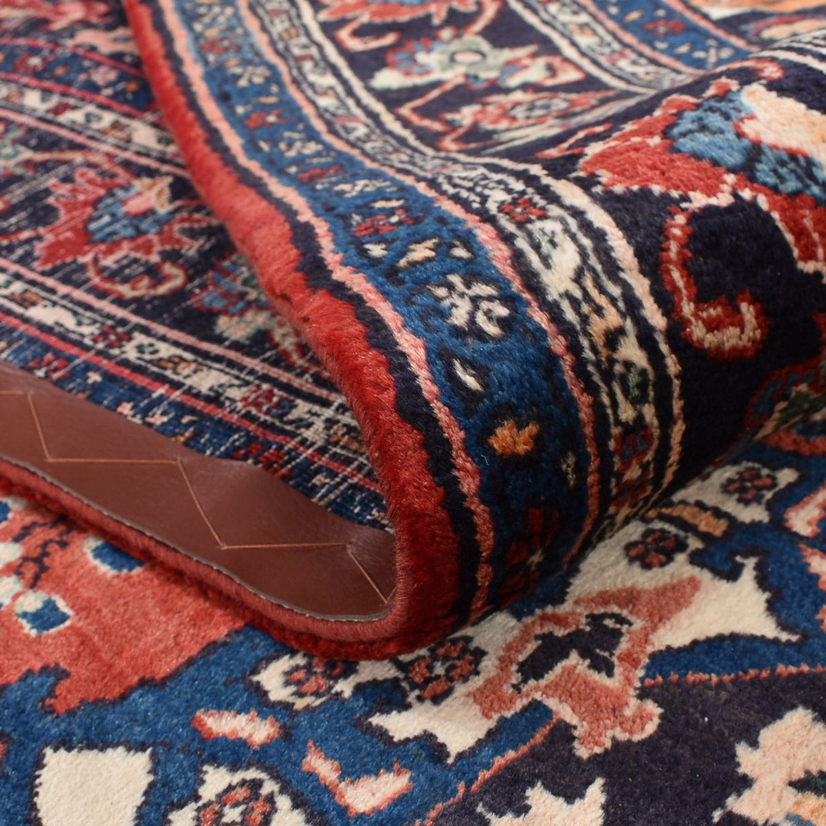 Persisk tæppe - Bijar - 374 x 280 cm - rød