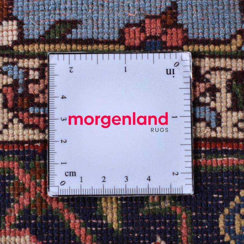 Persisk tæppe - Nomadisk - 198 x 138 cm - lysrød