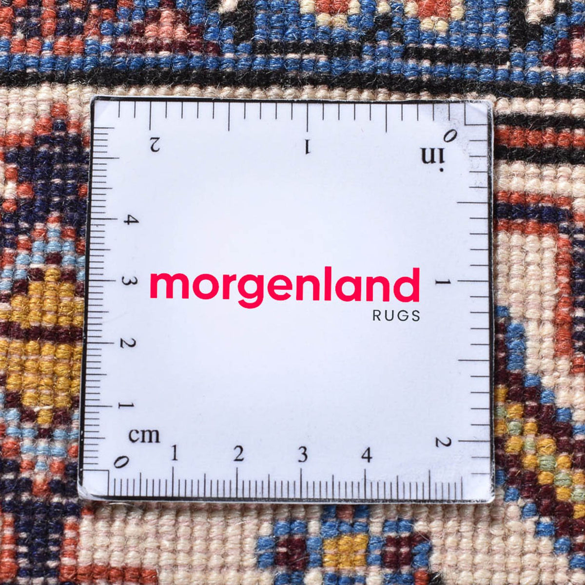 Persisk tæppe - Nomadisk - 206 x 138 cm - lysrød