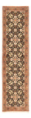 Løber Persisk tæppe - Ghom - Royal - 197 x 51 cm - mørk beige