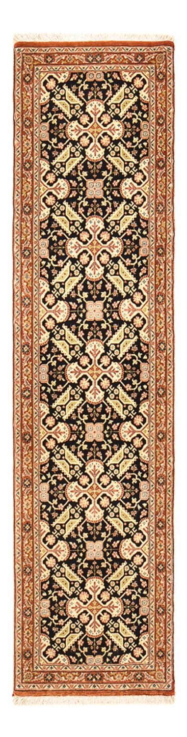 Løber Persisk tæppe - Ghom - Royal - 205 x 50 cm - mørk beige