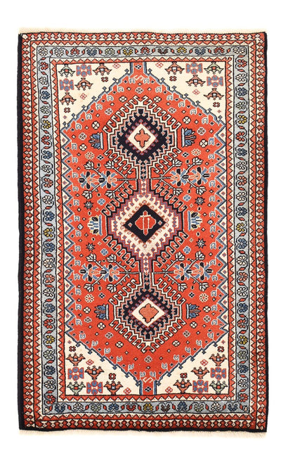 Yalameh Tæppe 75x121cm - Persisk tæppe - rød