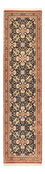 Løber Persisk tæppe - Ghom - Royal - 200 x 51 cm - mørk beige