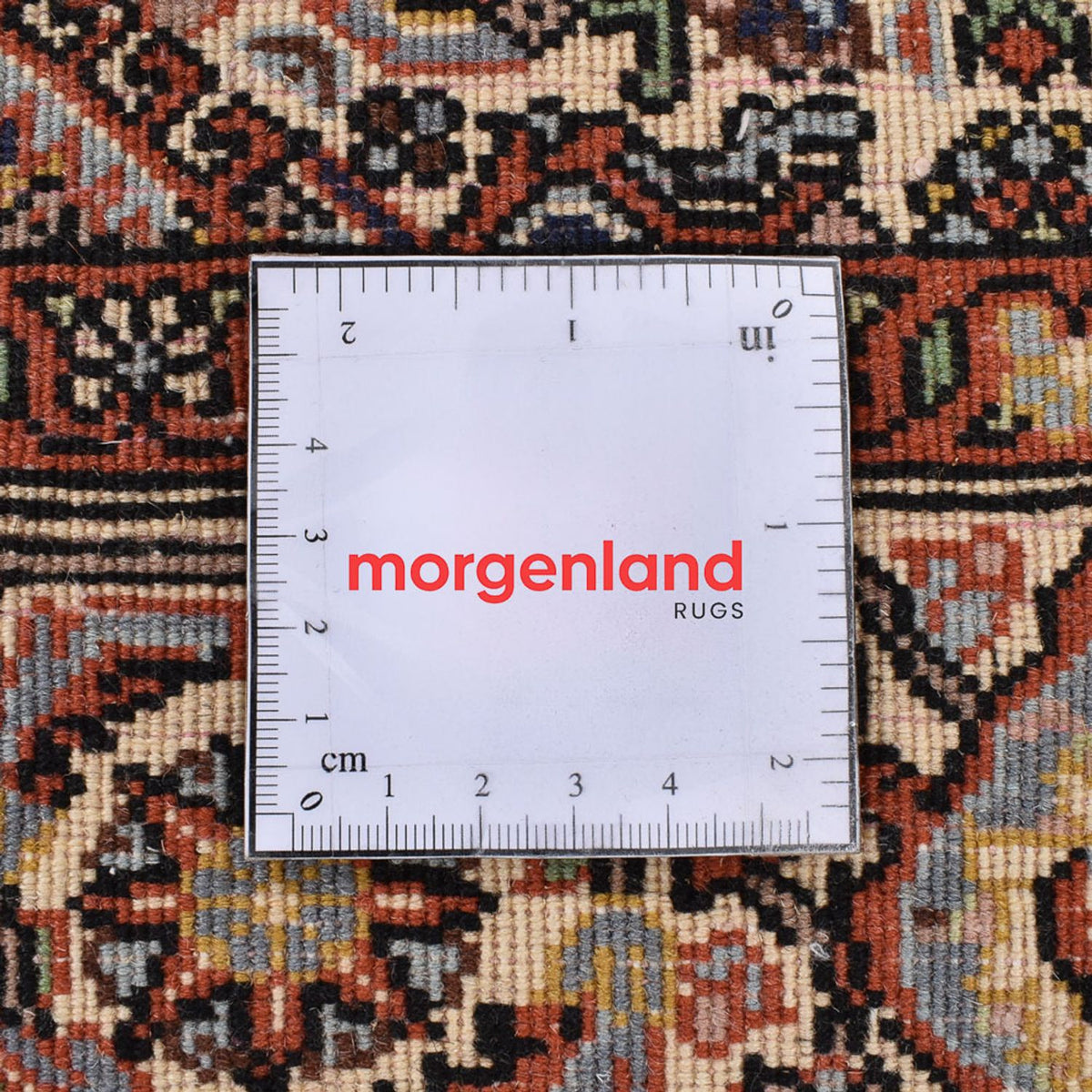 Persisk tæppe - Bijar - 162 x 110 cm - rust