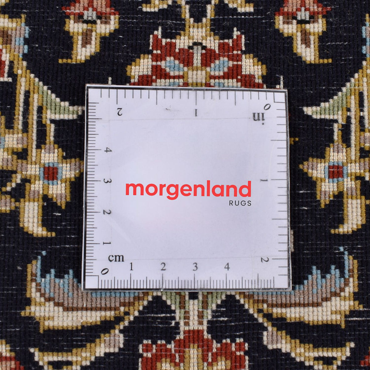 Løber Persisk tæppe - Ghom - Royal - 205 x 52 cm - mørk beige