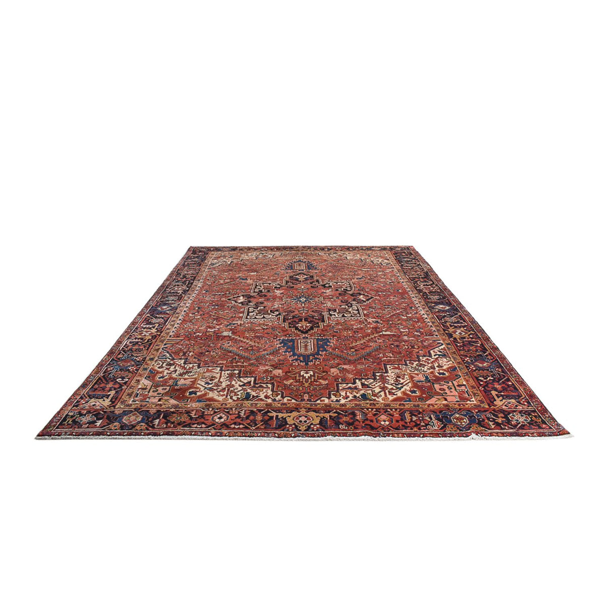 Persisk tæppe - Nomadisk - 402 x 290 cm - rød