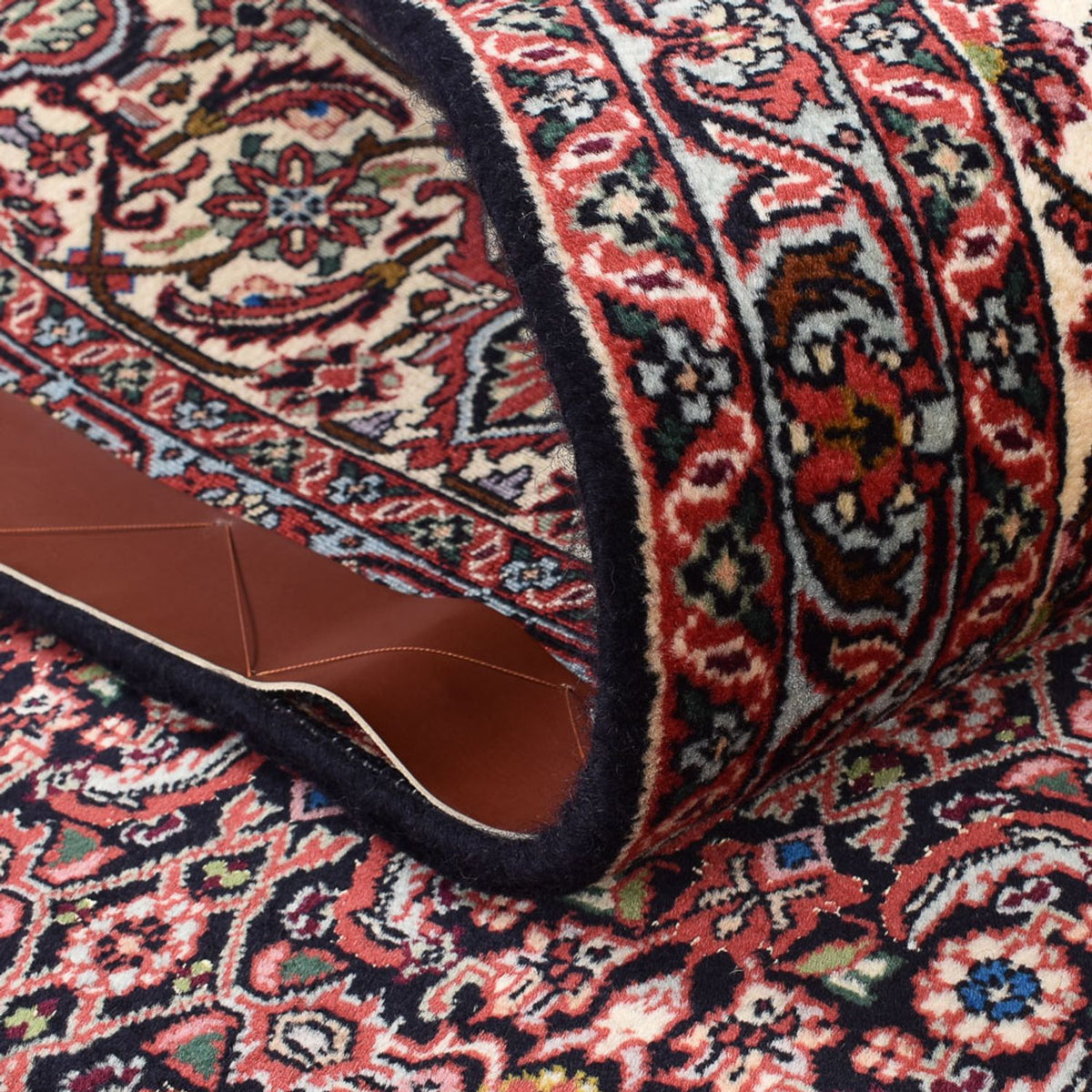 Persisk tæppe - Bijar - 250 x 204 cm - rust