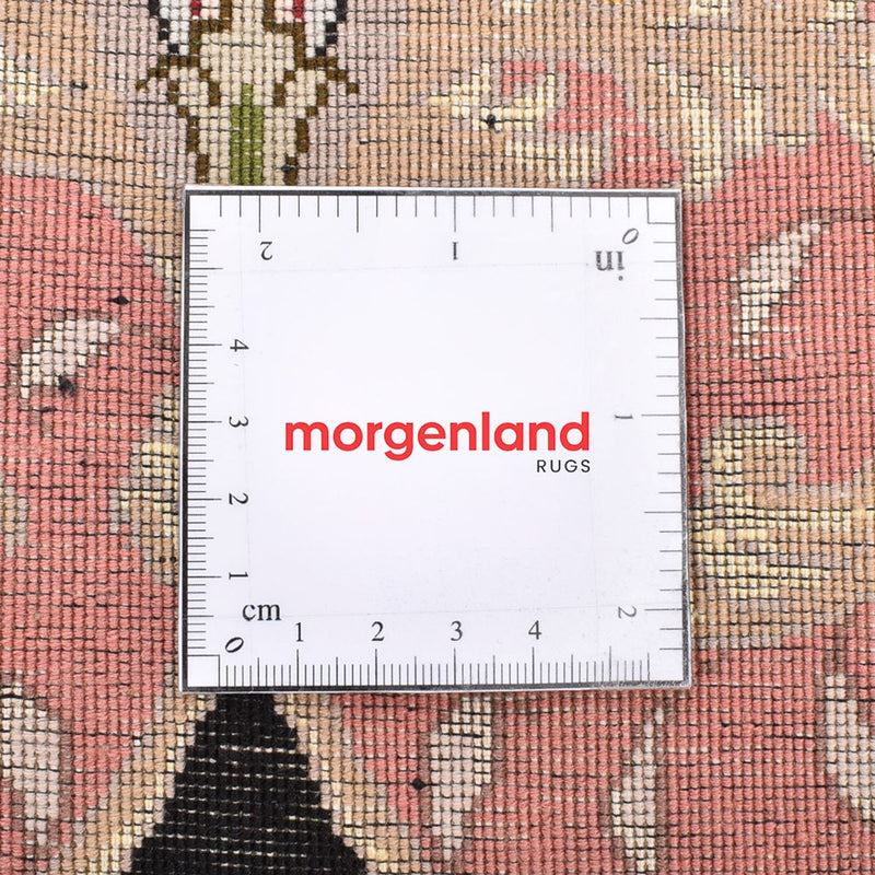 Persisk tæppe - Tabriz - Premium rundt  - 200 x 200 cm - flerfarvet