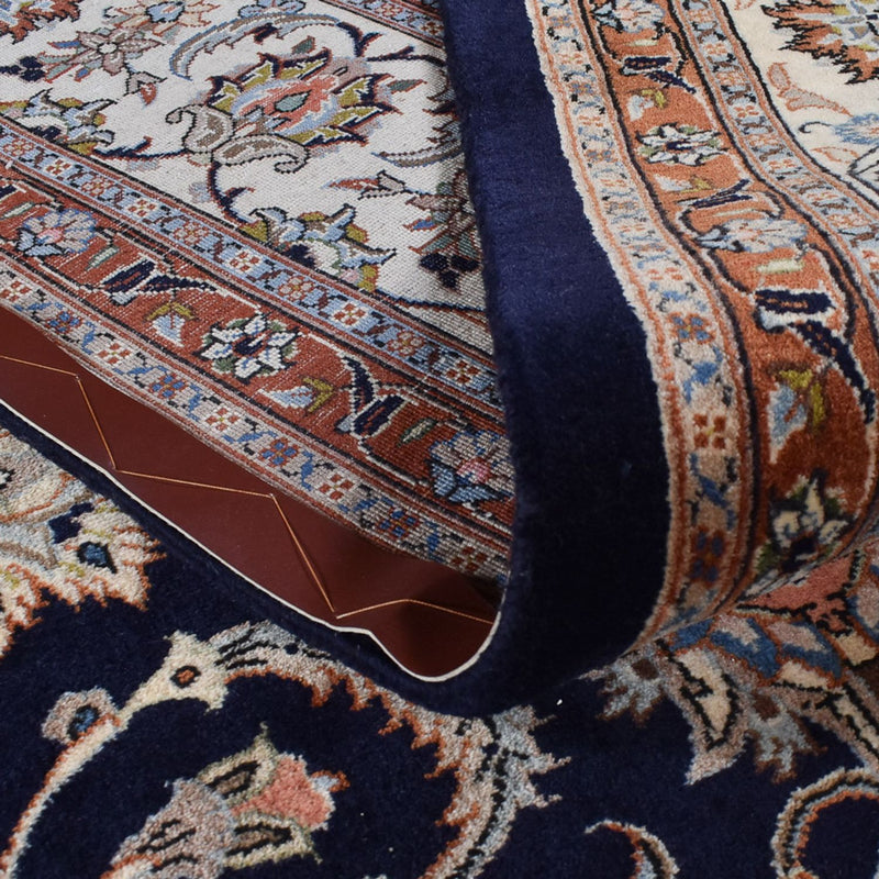 Persisk tæppe - Classic - Royal - 349 x 248 cm - mørkeblå