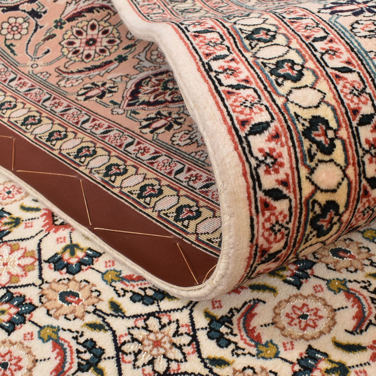 Persisk tæppe - Tabriz - Royal - 297 x 200 cm - lys beige