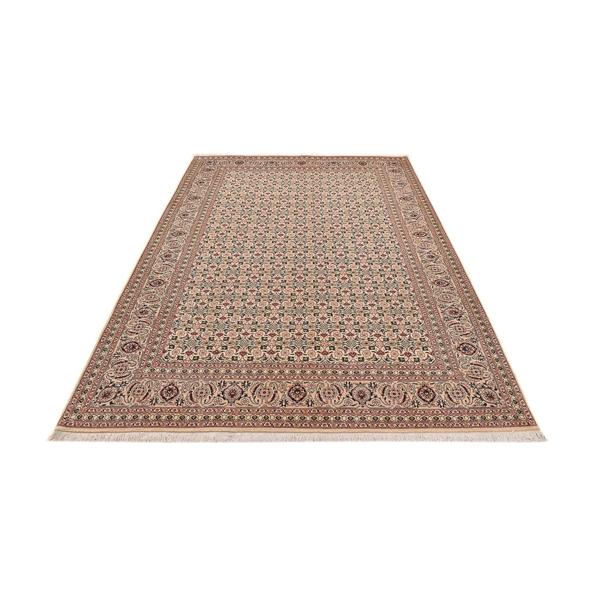 Persisk tæppe - Tabriz - Royal - 297 x 200 cm - lys beige