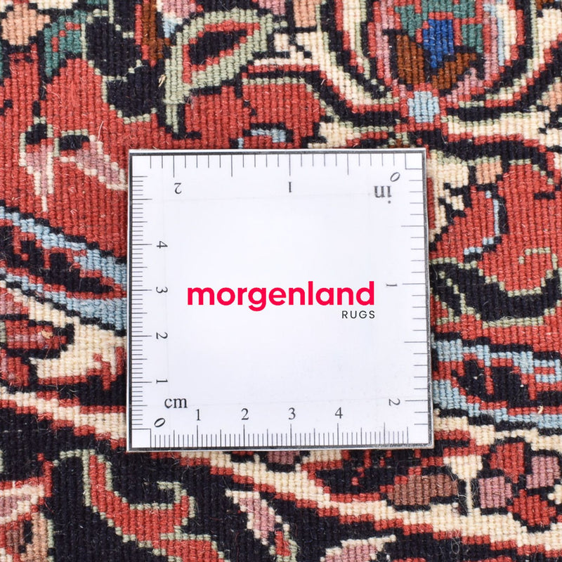 Persisk tæppe - Bijar rundt  - 150 x 150 cm - beige