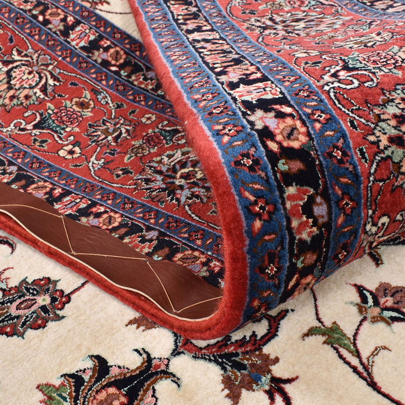 Persisk tæppe - Bijar - 294 x 202 cm - lys beige