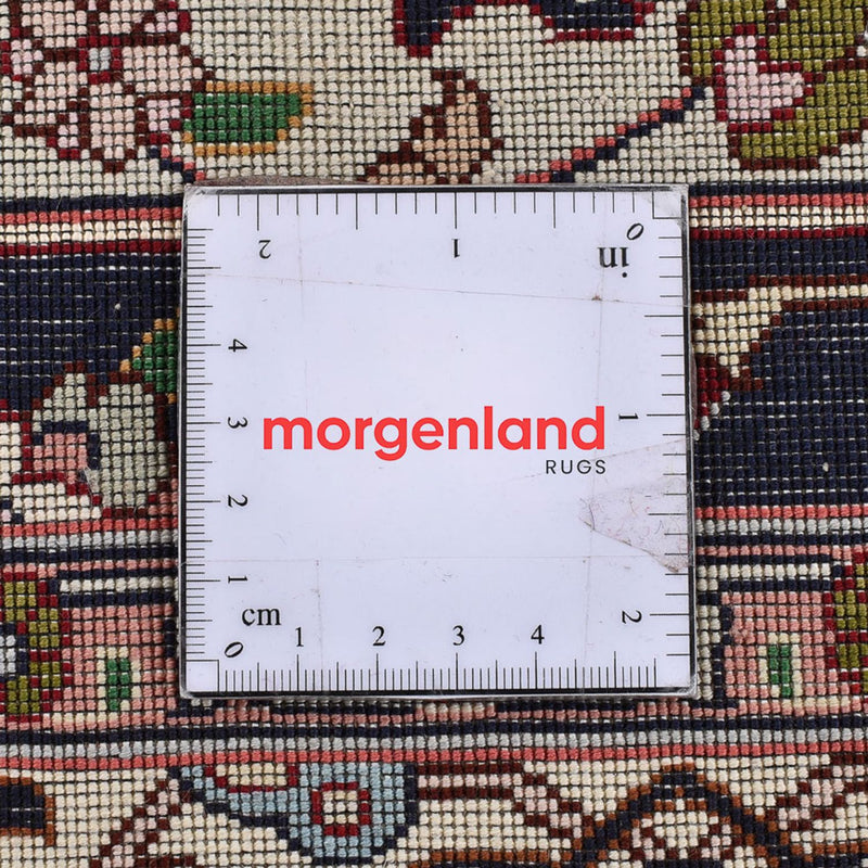 Persisk tæppe - Tabriz - Royal - 400 x 303 cm - mørk beige