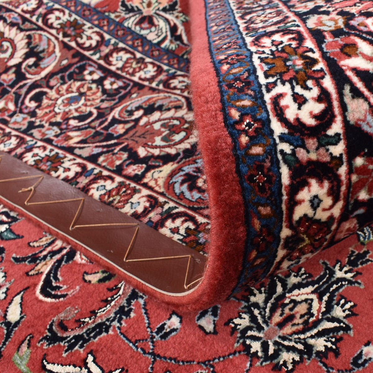 Persisk tæppe - Bijar - 317 x 210 cm - rød