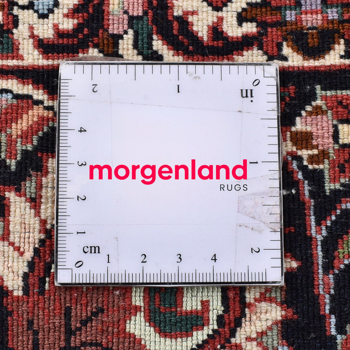 Persisk tæppe - Bijar - 317 x 210 cm - rød