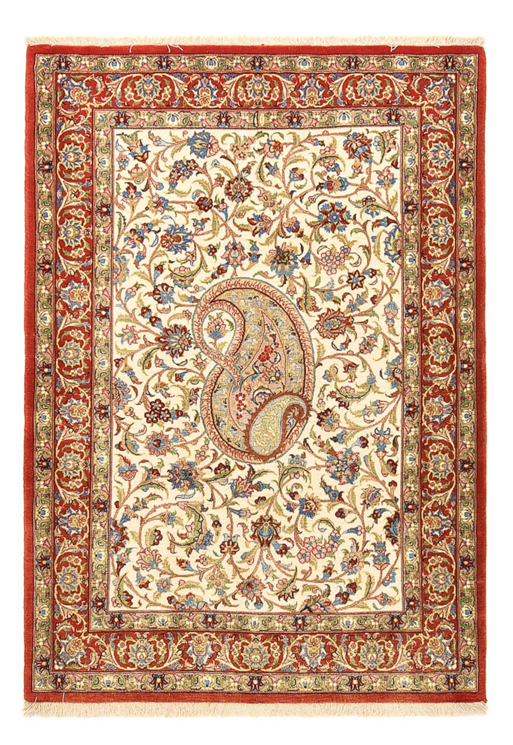 Persisk tæppe - Ghom - Royal - 162 x 109 cm - beige