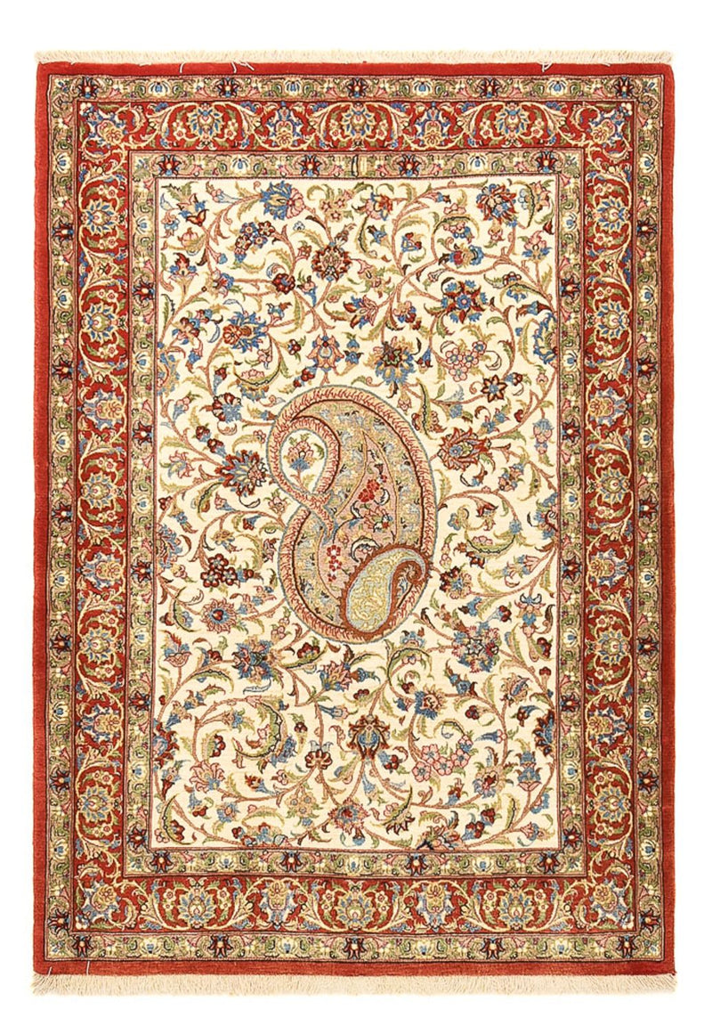 Persisk tæppe - Ghom - Royal - 162 x 109 cm - beige