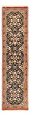 Løber Persisk tæppe - Ghom - Royal - 195 x 51 cm - mørk beige