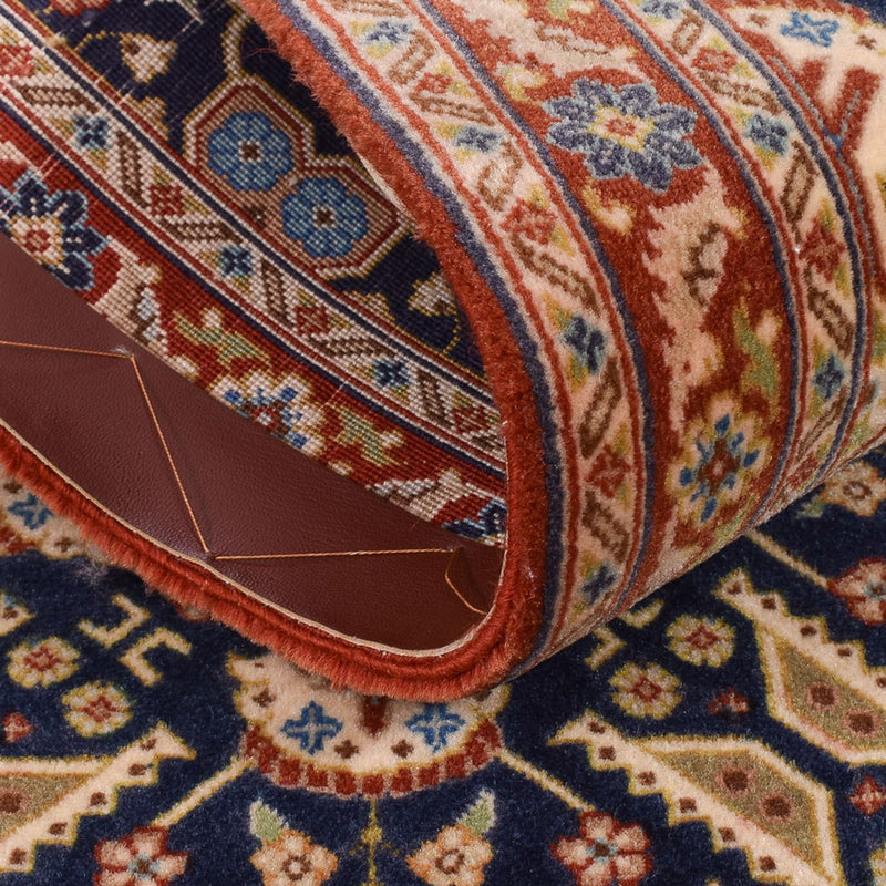 Løber Persisk tæppe - Ghom - Royal - 195 x 51 cm - mørk beige