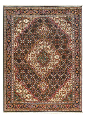 Persisk tæppe - Tabriz - Royal - 201 x 150 cm - brun