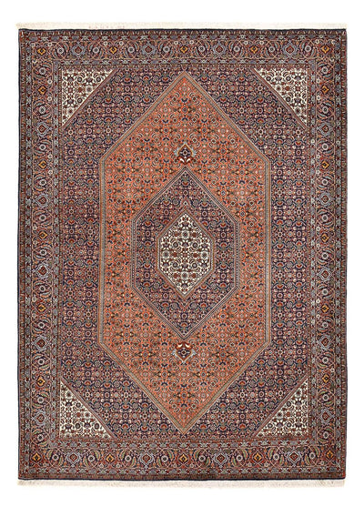Bidjar Tæppe 180x250cm - Persisk tæppe - lysrød