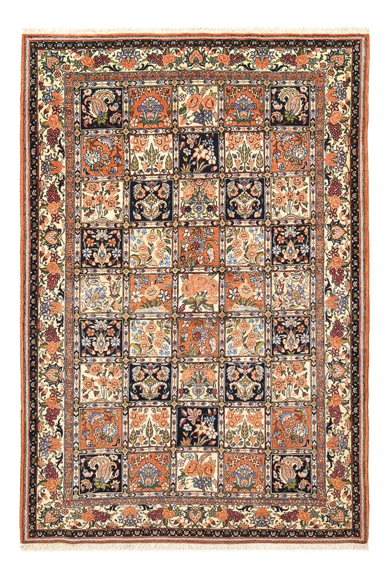 Persisk tæppe - Nomadisk - 221 x 153 cm - flerfarvet