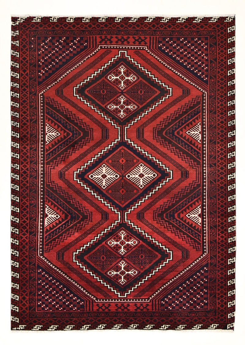 Persisk tæppe - Royal - 314 x 215 cm - bordeaux rød