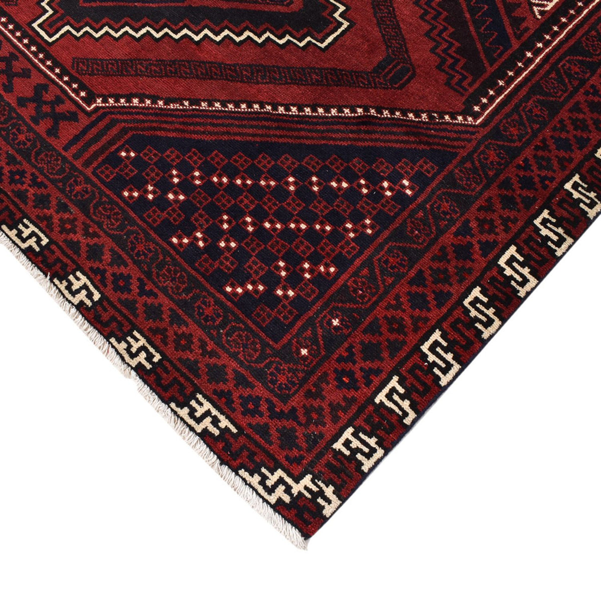 Persisk tæppe - Royal - 314 x 215 cm - bordeaux rød
