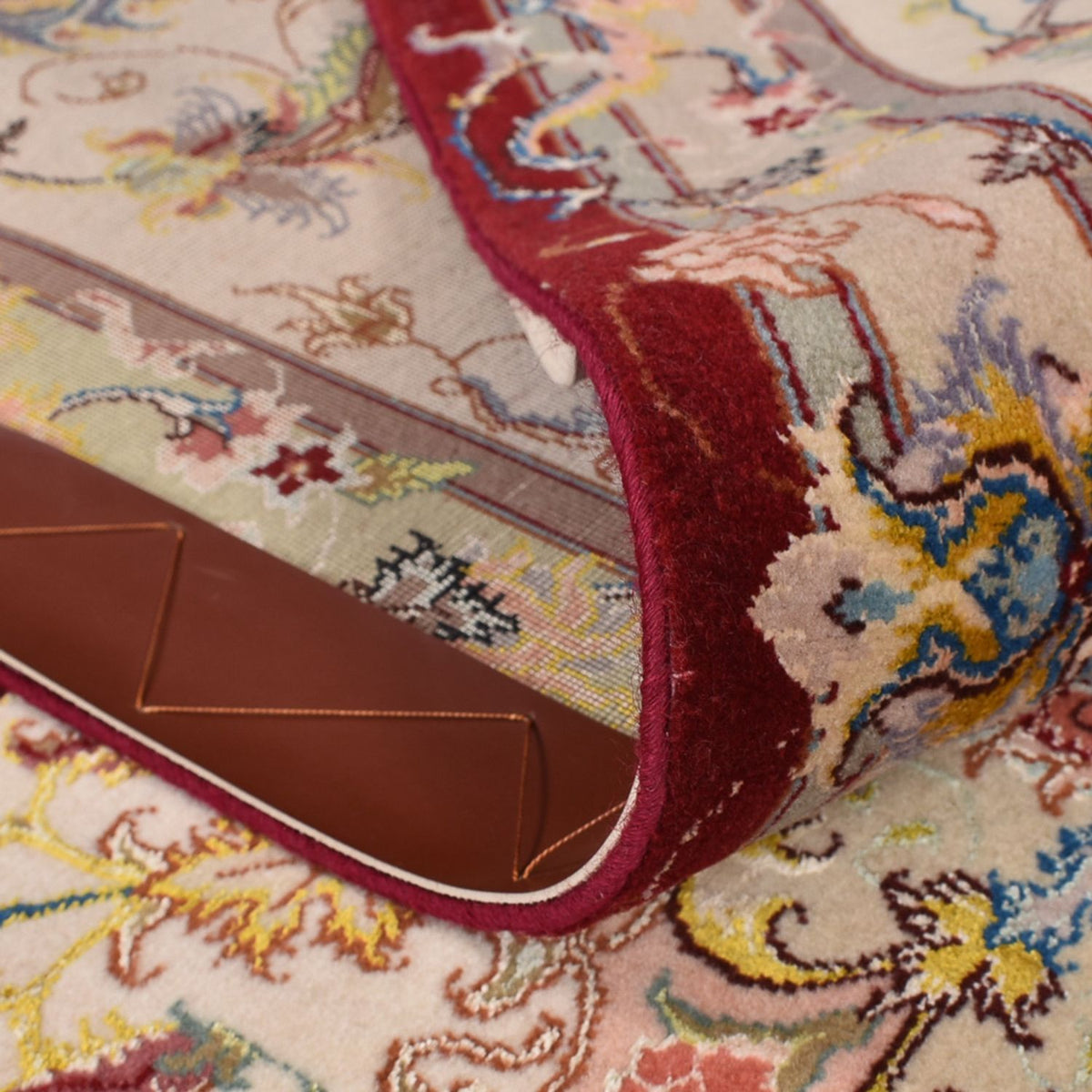 Persisk tæppe - Tabriz - Royal - 305 x 198 cm - rød