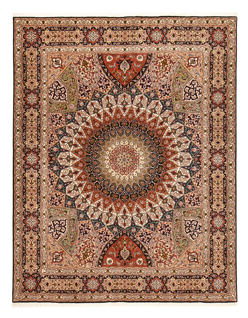 Persisk tæppe - Tabriz - Royal - 260 x 205 cm - mørk beige