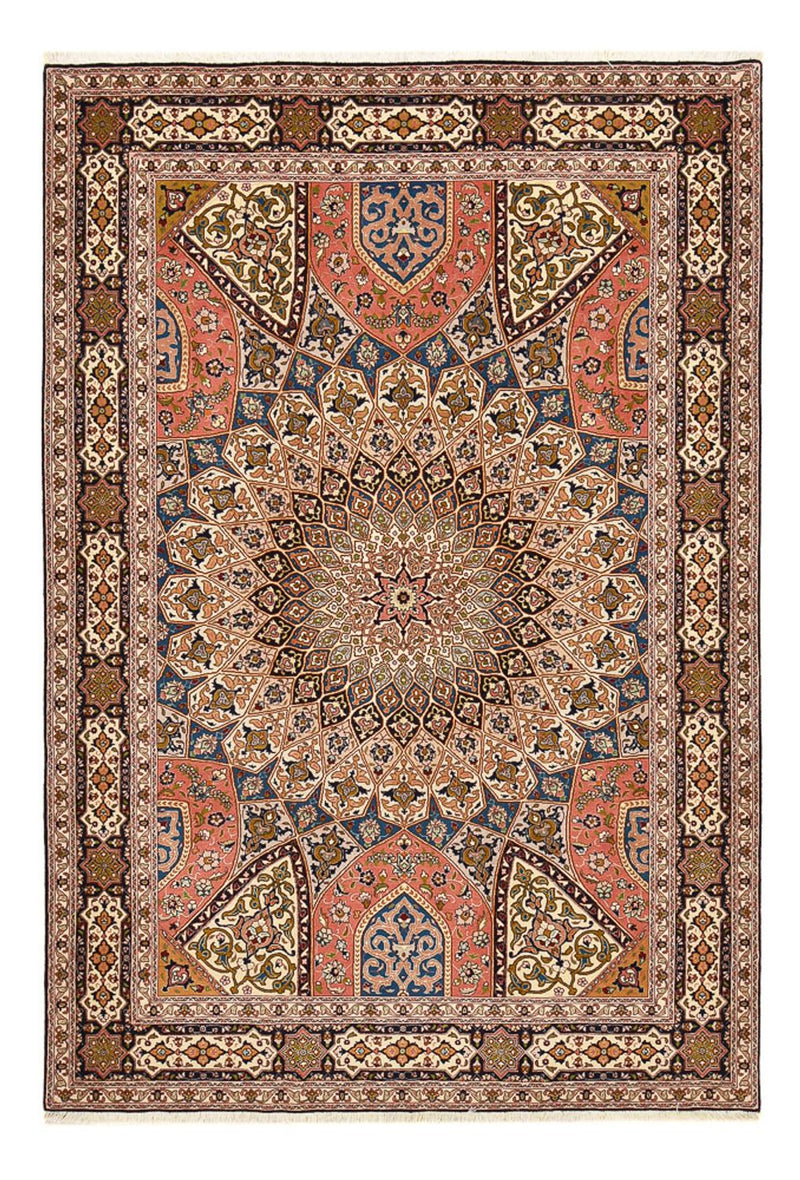 Persisk tæppe - Tabriz - Royal - 250 x 170 cm - mørk beige