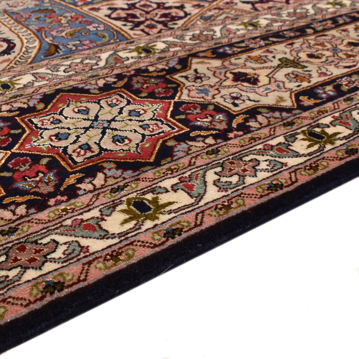 Persisk tæppe - Tabriz - Royal - 255 x 205 cm - mørk beige