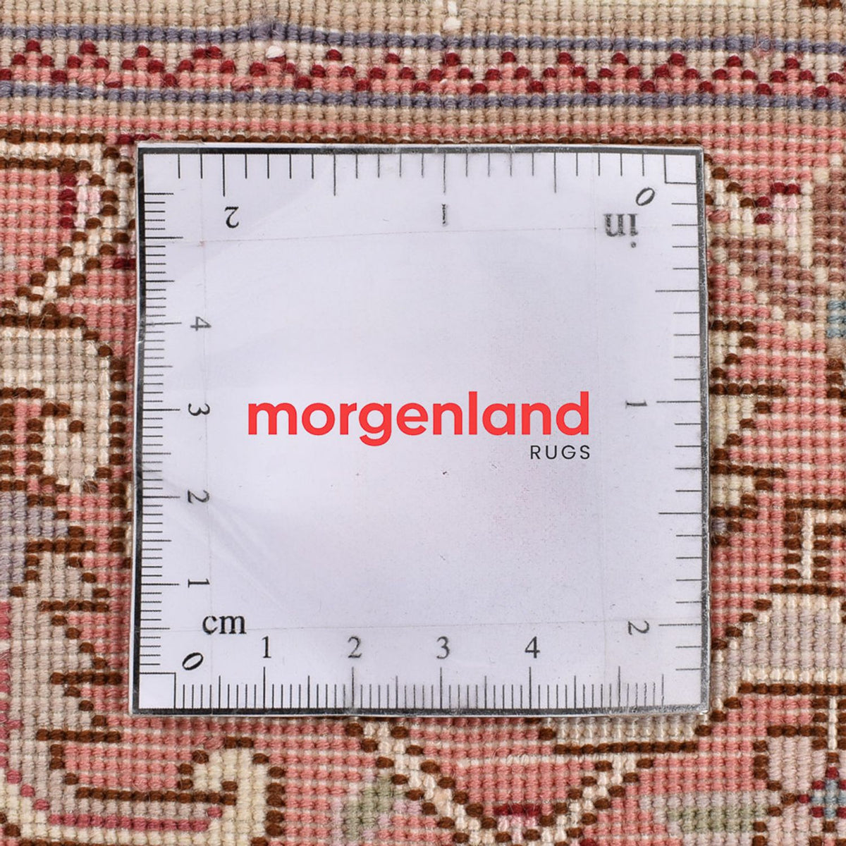 Persisk tæppe - Tabriz - Royal - 161 x 105 cm - lysrød