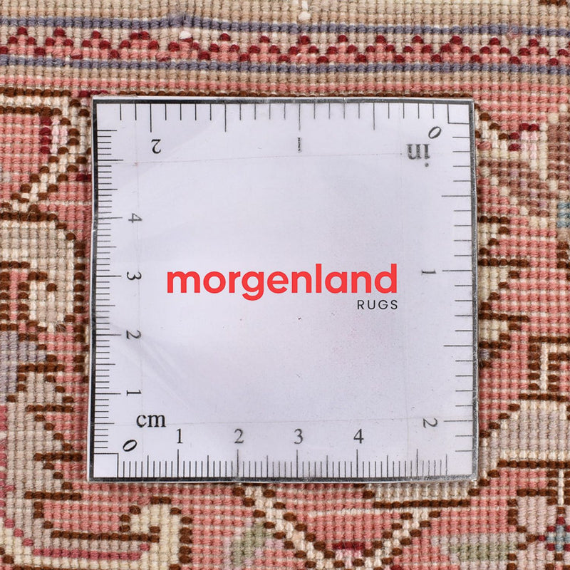 Persisk tæppe - Tabriz - Royal - 161 x 105 cm - lysrød