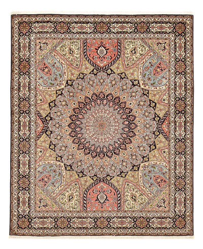Tabriz - 50 Raj Tæppe 204x250cm - Persisk tæppe