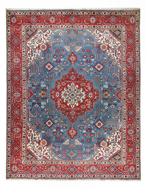 Persisk tæppe - Tabriz - Royal - 400 x 312 cm - blå