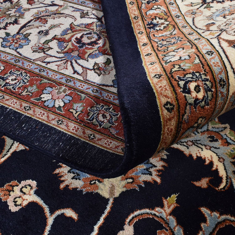 Persisk tæppe - Classic - Royal - 403 x 298 cm - mørkeblå