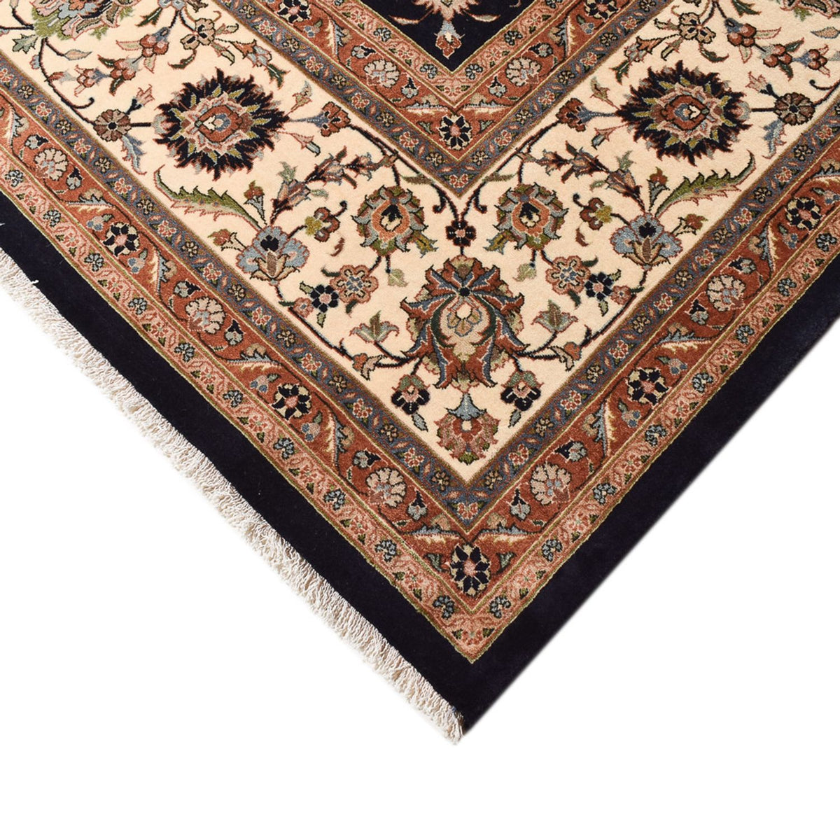 Persisk tæppe - Classic - Royal - 392 x 300 cm - mørkeblå