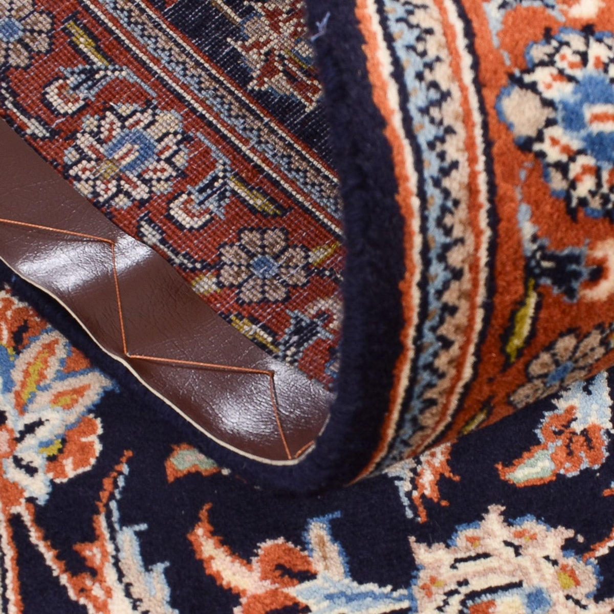 Løber Persisk tæppe - Classic - 334 x 74 cm - mørkeblå